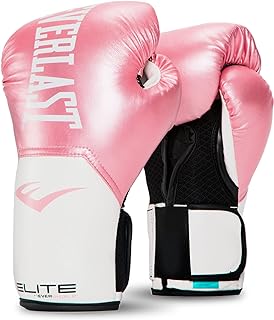 Guantes de Boxeo Everlast Elite Rosa y Blancos Guantes de Boxeo Everlast Elite Rosa y Blancos