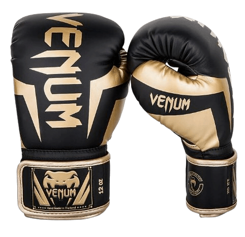 Guantes de Boxeo Venum Negros y Dorados Guantes de Boxeo Venum Negros y Dorados
