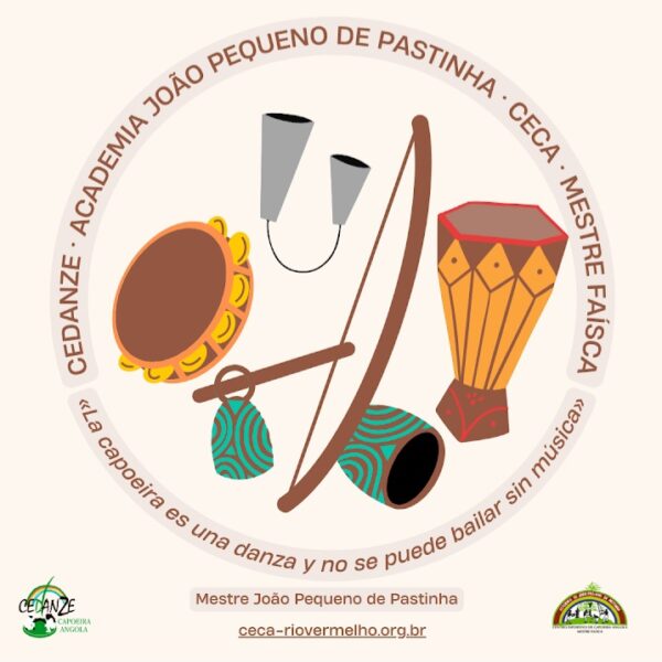 Capoeira Ángola Cedanze Internacional Academia João Pequeno Pastinha CECA Mestre Faísca