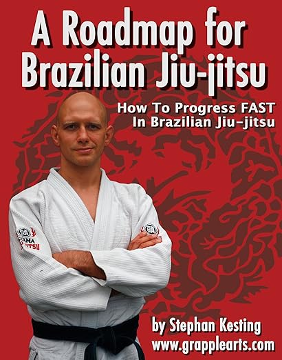 Portada del libro Roadmap BJJ: Guía completa de progreso en el Jiu-Jitsu Brasileño