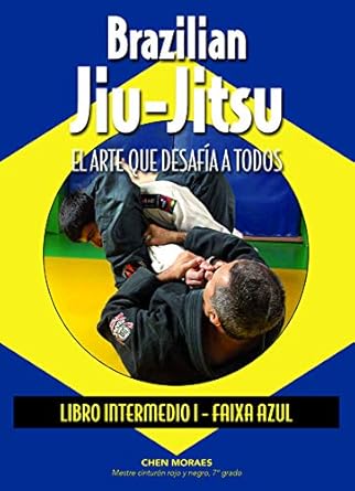 Portada del libro Intermedio Faixa Azul: Técnicas avanzadas para cinturones azules de Jiu-Jitsu Brasileño