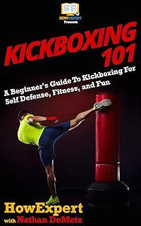 Portada del libro Kickboxing 101, una introducción esencial a las bases del kickboxing.